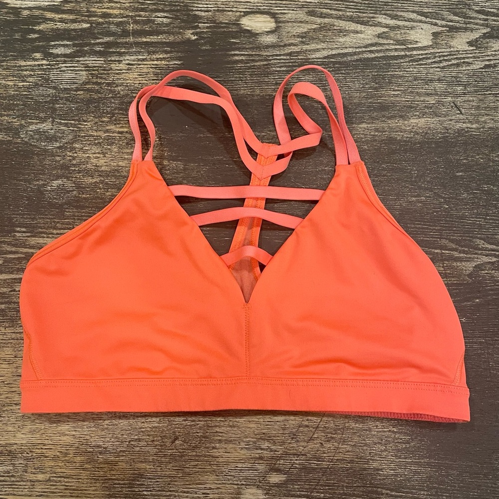 Orange Victoria Secret Sport Sports Bra